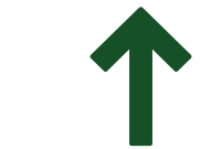 Icon für Effizienz Es ist ein Pfeil zu sehen der nach oben zeigt