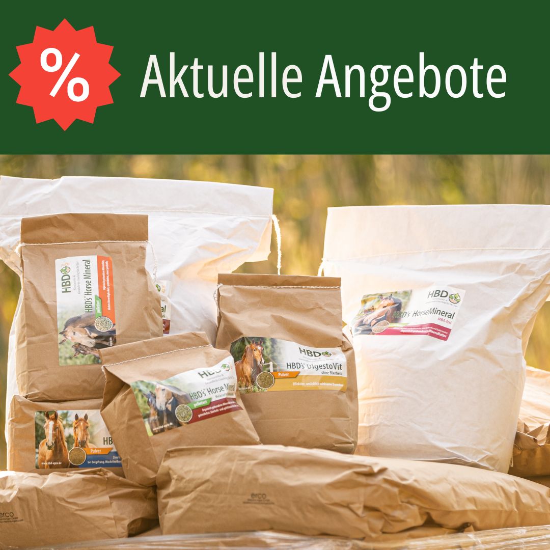 Aktuelle Angebote bei HBD Aktuelle Angebote bei HBD. Mehrere HBD Produkte werden präsentiert und der Hinweis auf aktuelle Angebote durch einen roten Kreis mit einem %.