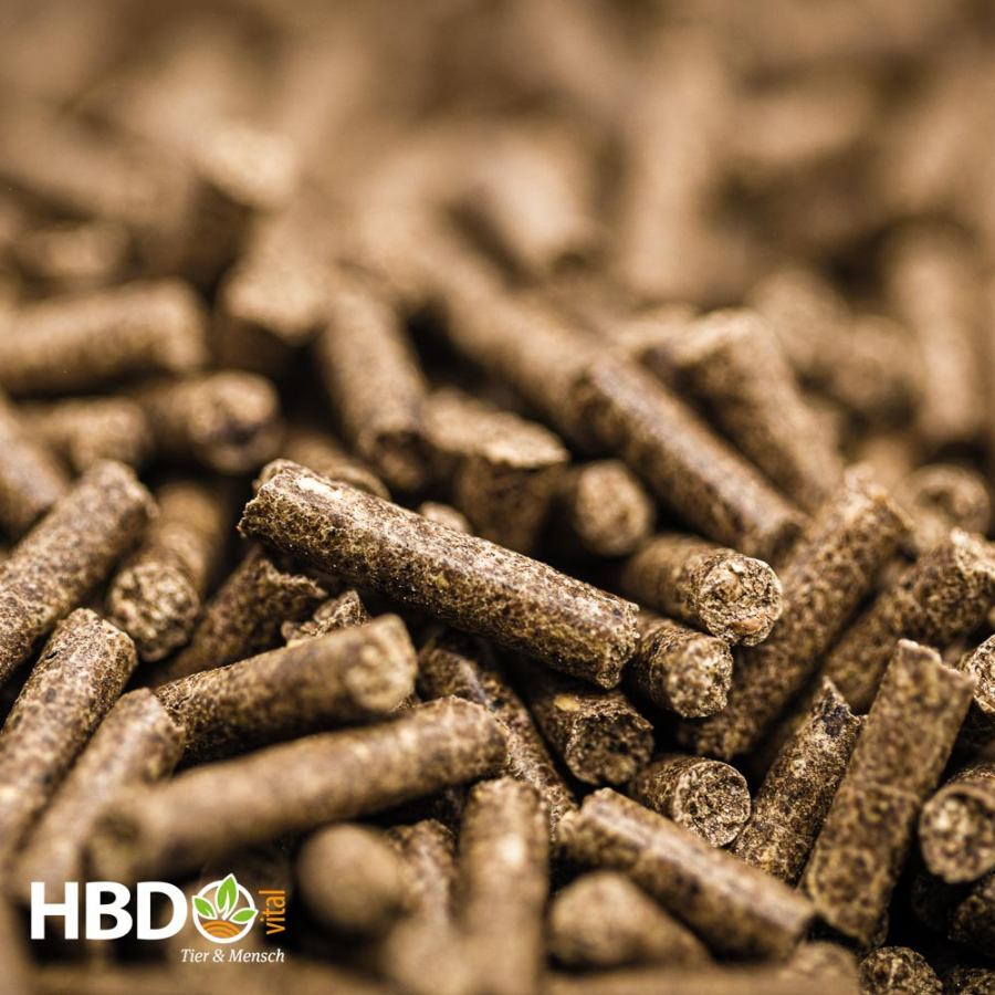 Foto von HBD’s MonoZink - Eine Nahaufnahme von HBD’s MonoZink zeigt bräunliche Pellets.